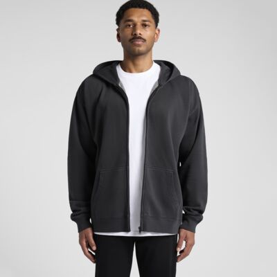 AS Colour Mens Relax Faded Zip Hood Thumbnail