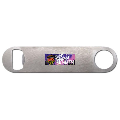 Don't Worry Be Happy Bar Blade Bottle Opener Thumbnail